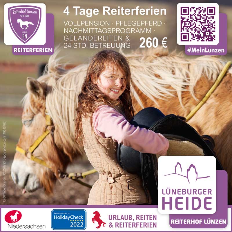 4-Tage-Kinder-Ferienprogramm-Schulferien-Reiterferien-Reiten-Pferde-Vollpension-Betreuung-Freizeitgestaltung-Reiterhof-Ferienhof-Luenzen-Lueneburger-Heide-Niedersachsen